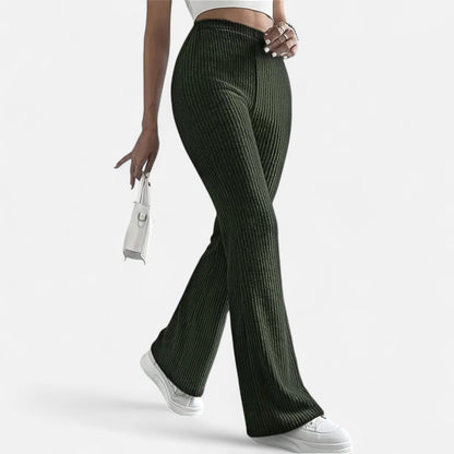 Pantalón Mujer Elegante Cintura Alta Ajustado - Mavetta