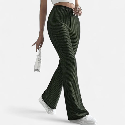 Pantalón Mujer Elegante Cintura Alta Ajustado - Mavetta