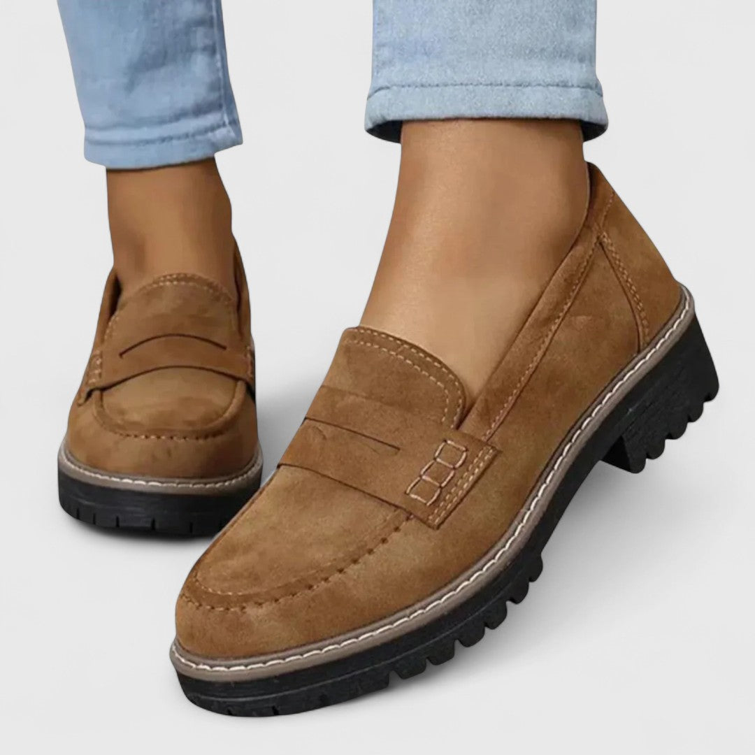Mocasines Mujer Suela Gruesa Robustas Comodos