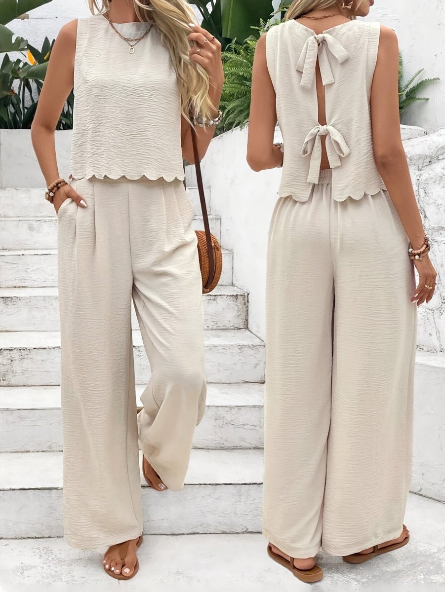 Conjunto Veraniego Mujer y Pantalón Corto