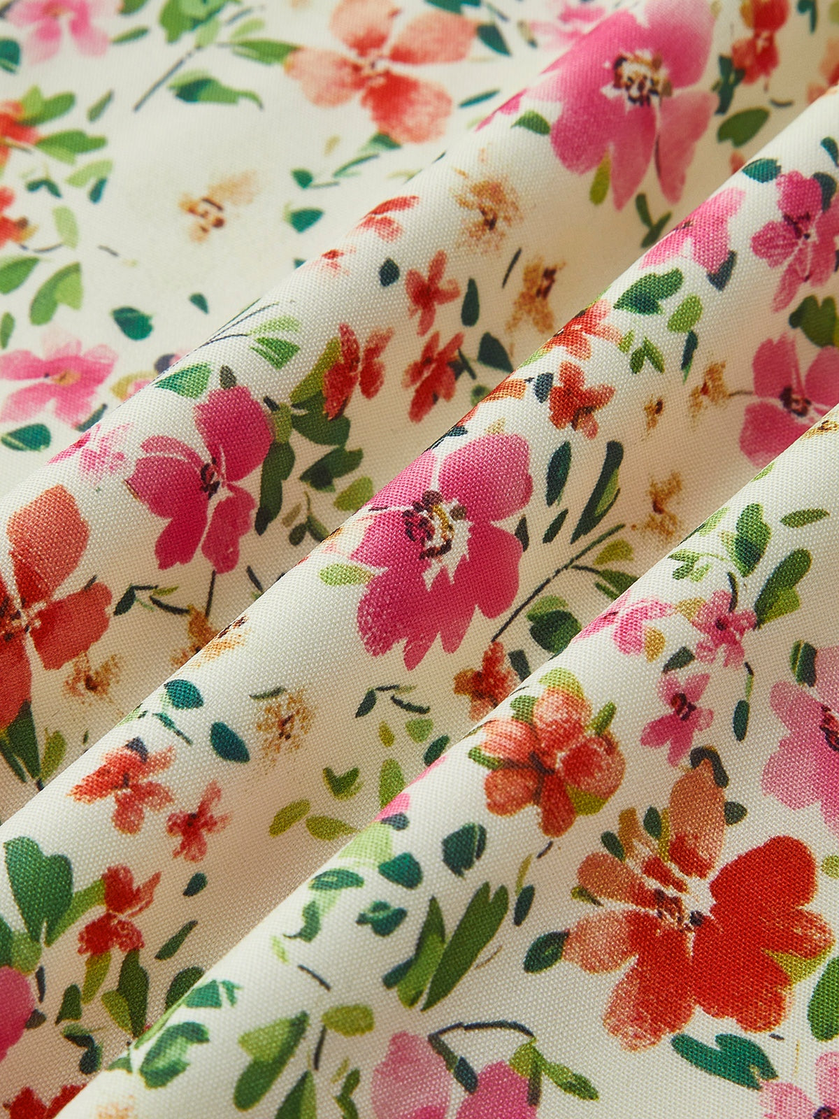 Vestido Midi Mujer de Tirantes Estampado Floral