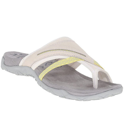 Chanclas Mujer Tira Ancha Suela Robusta Casual Verano