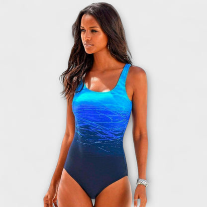 Bañador Mujer Una Pieza Cuello Halter Ajustado - Mavetta