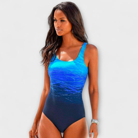 Bañador Mujer Una Pieza Cuello Halter Ajustado - Mavetta