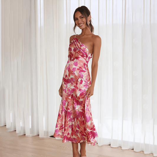 Vestido Verano Mujer Ligero Estampado Floral Ajuste Elegante - Mavetta
