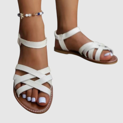 Sandalias Mujer Planas Comodas Ajuste Clasico
