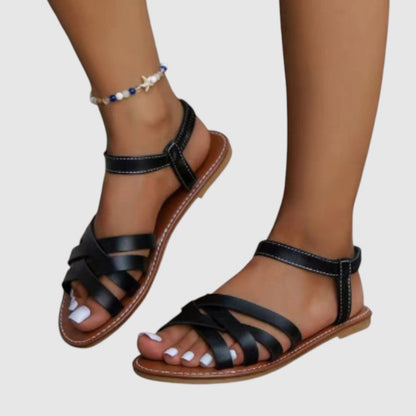 Sandalias Mujer Planas Comodas Ajuste Clasico