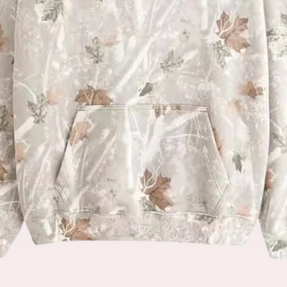 Sudadera Hombre con Capucha Estampado Camuflaje