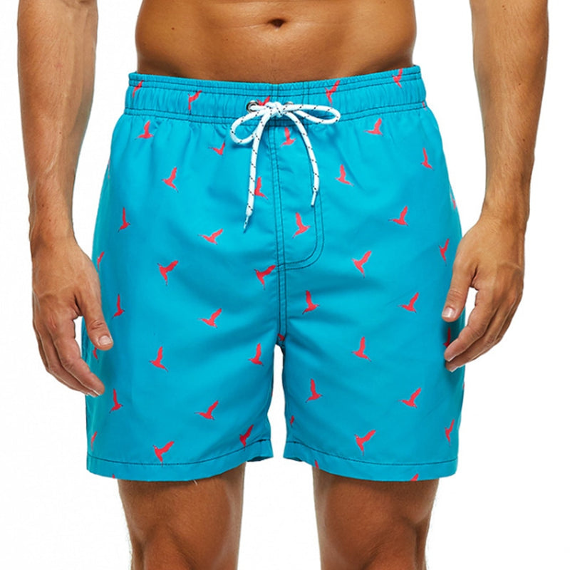 Bañador Hombre Estampado Cordón Ajustable