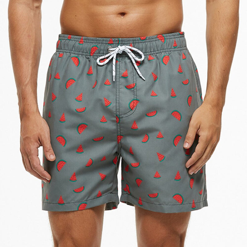 Bañador Hombre Estampado Cordón Ajustable