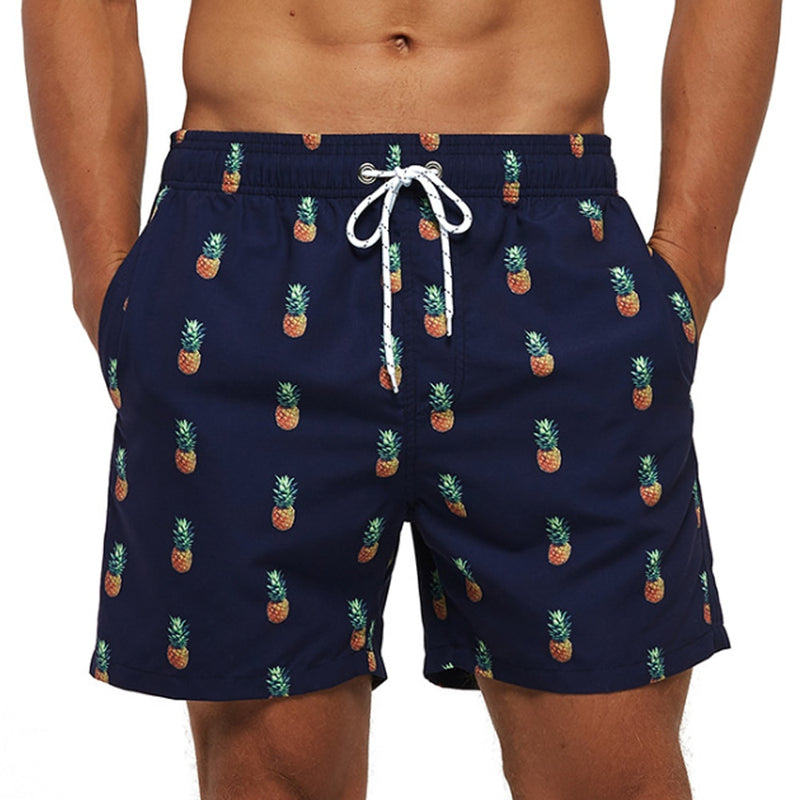 Bañador Hombre Estampado Cordón Ajustable