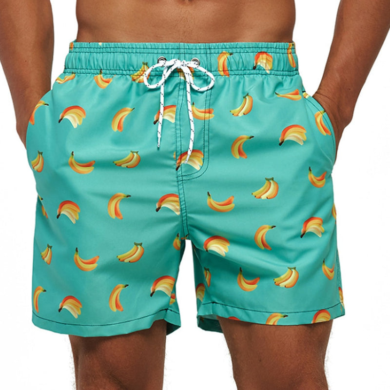 Bañador Hombre Estampado Cordón Ajustable