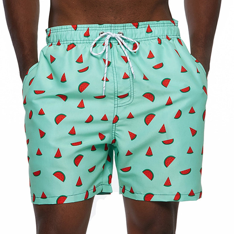 Bañador Hombre Estampado Cordón Ajustable