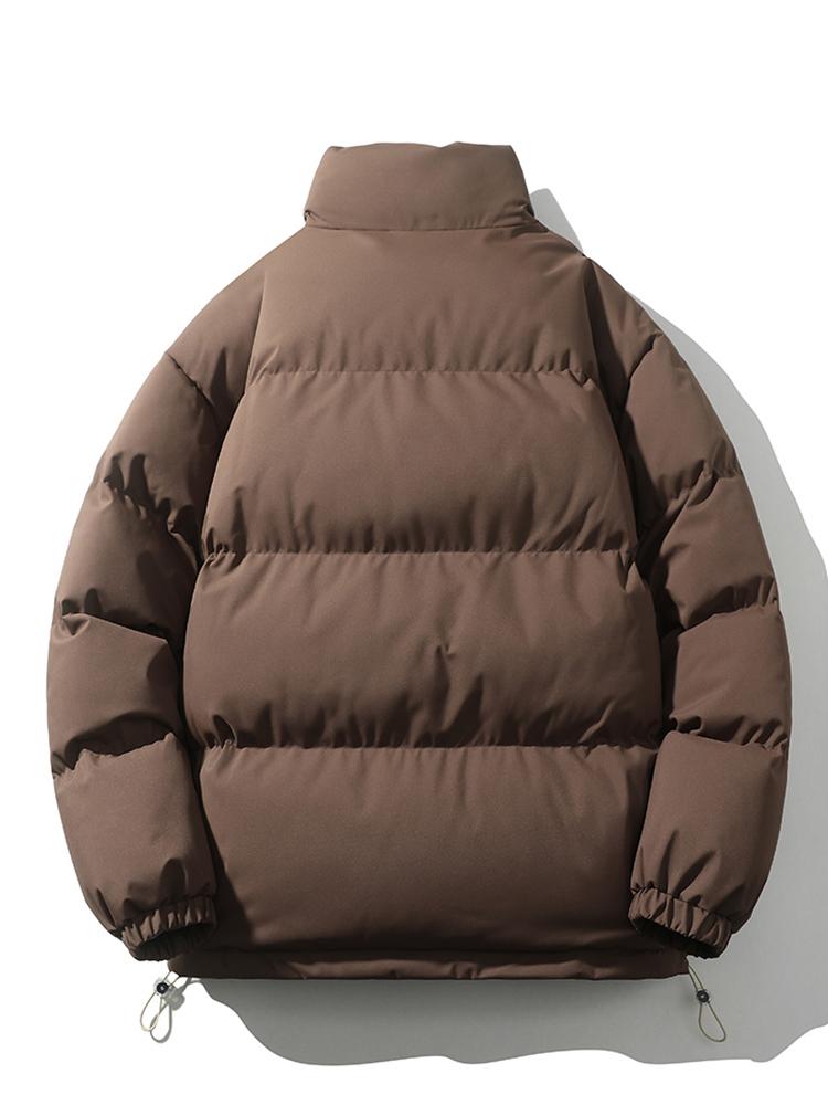 Chaqueta Acolchada Hombre Invierno Ajuste Clásico