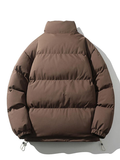 Chaqueta Acolchada Hombre Invierno Ajuste Clásico
