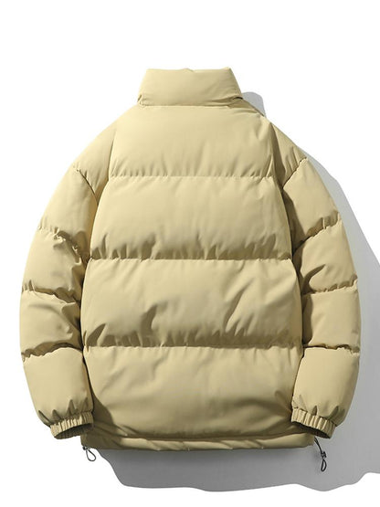 Chaqueta Acolchada Hombre Invierno Ajuste Clásico