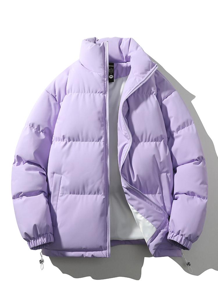 Chaqueta Acolchada Hombre Invierno Ajuste Clásico