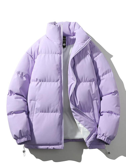 Chaqueta Acolchada Hombre Invierno Ajuste Clásico