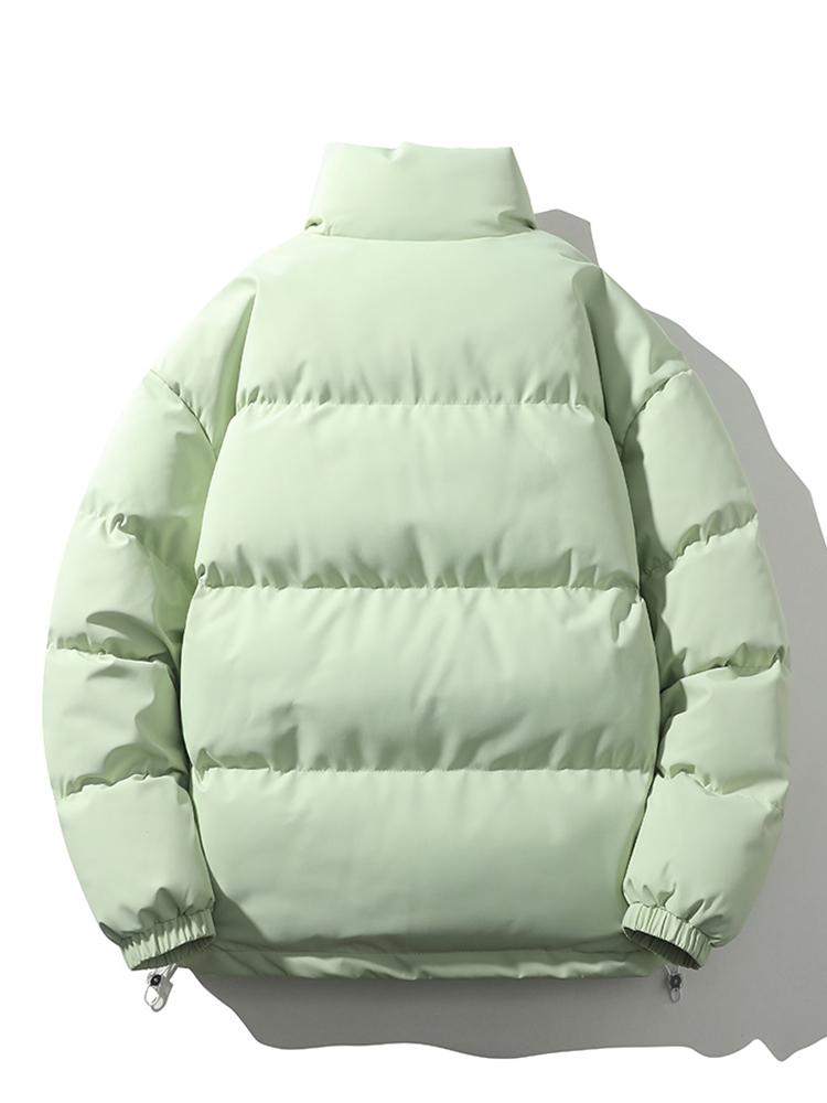 Chaqueta Acolchada Hombre Invierno Ajuste Clásico