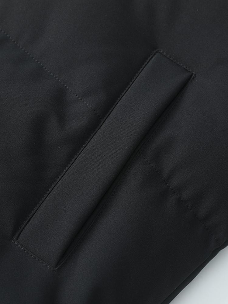 Chaqueta Acolchada Hombre Invierno Ajuste Clásico