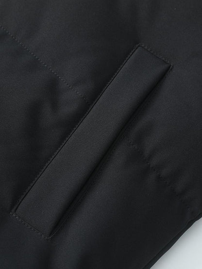 Chaqueta Acolchada Hombre Invierno Ajuste Clásico