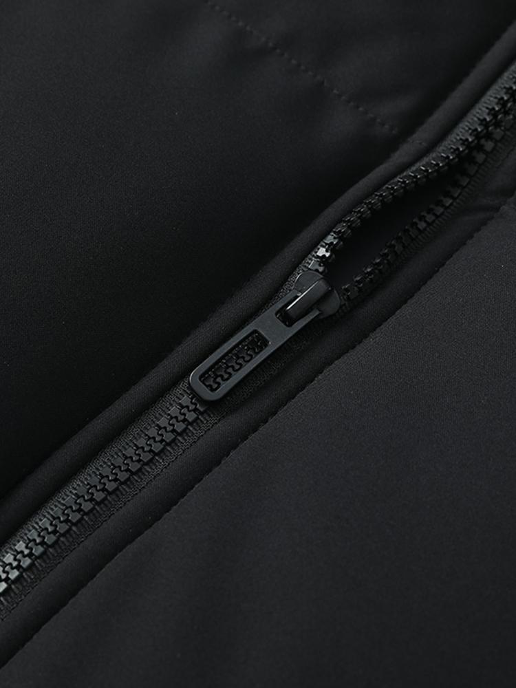 Chaqueta Acolchada Hombre Invierno Ajuste Clásico