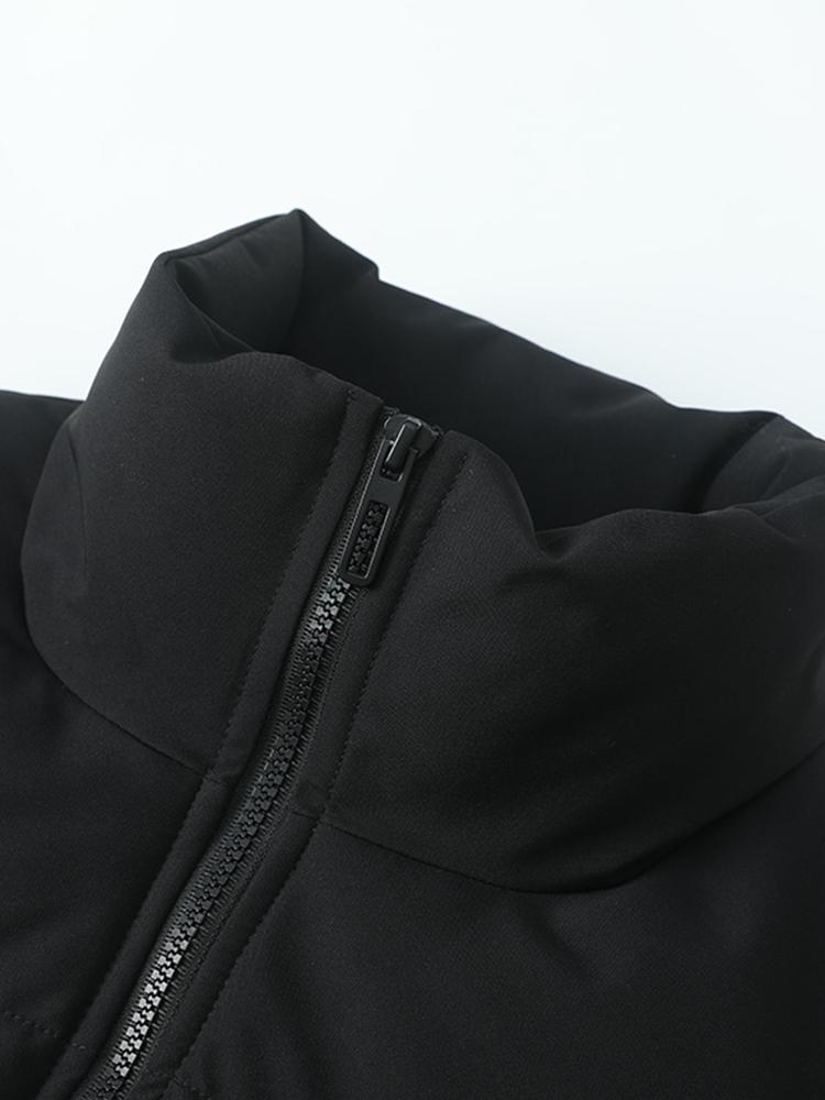Chaqueta Acolchada Hombre Invierno Ajuste Clásico