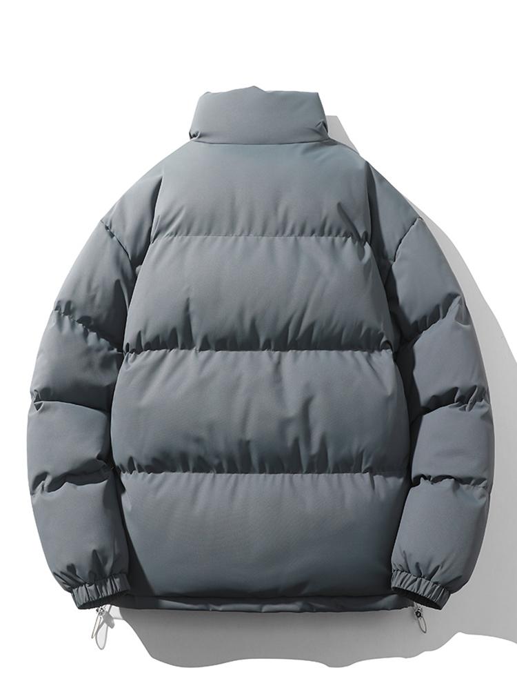 Chaqueta Acolchada Hombre Invierno Ajuste Clásico