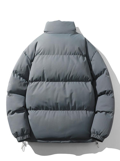 Chaqueta Acolchada Hombre Invierno Ajuste Clásico