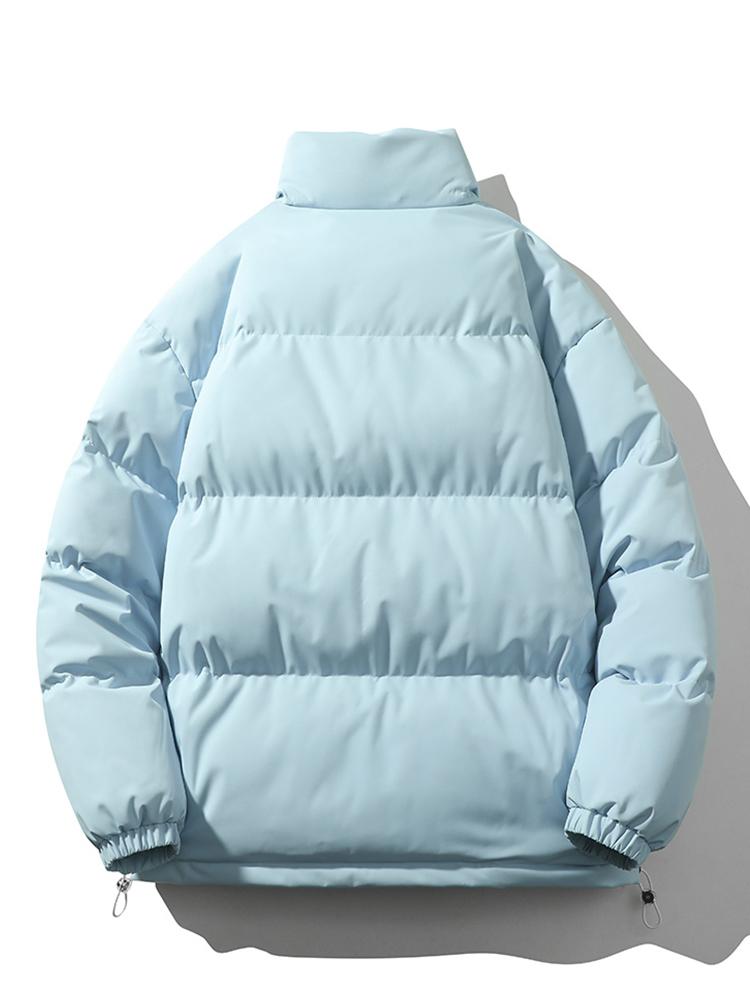 Chaqueta Acolchada Hombre Invierno Ajuste Clásico