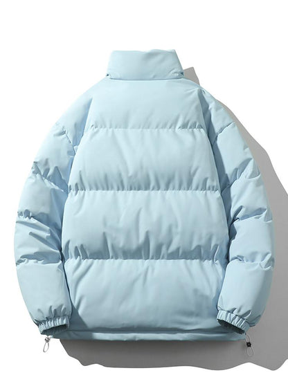 Chaqueta Acolchada Hombre Invierno Ajuste Clásico