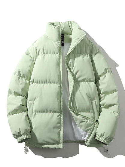 Chaqueta Acolchada Hombre Invierno Ajuste Clásico