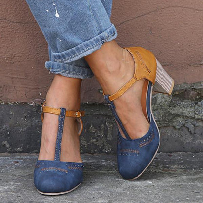 Sandalias Mujer Ortopédicas Tacón Comodo Diseño Elegante