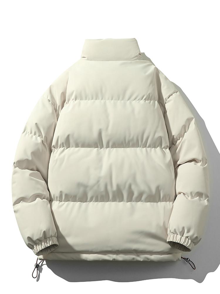 Chaqueta Acolchada Hombre Invierno Ajuste Clásico