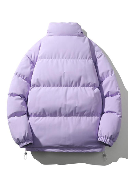 Chaqueta Acolchada Hombre Invierno Ajuste Clásico