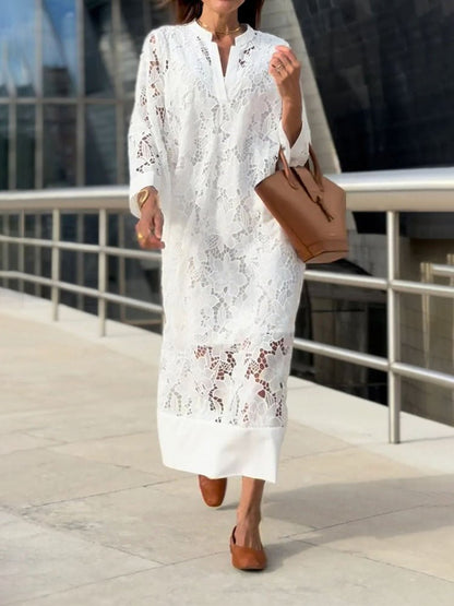 Vestido Verano Mujer Ligero Versátil Corte Recto