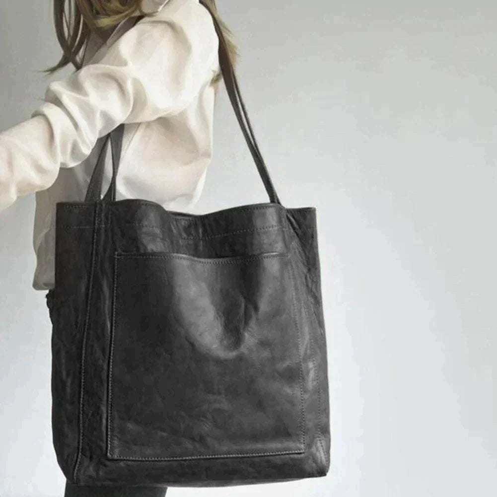 Bolso Tote Mujer de Cuero Grande Resistente y Versátil