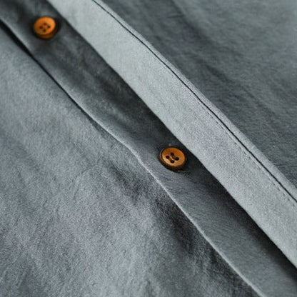 Camisa Hombre Estilo Japonés Corte Katana