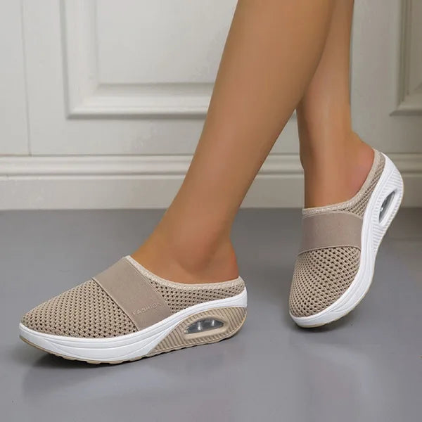 Sandalias Mujer Transpirables Sin Cierre Diseño Comodo