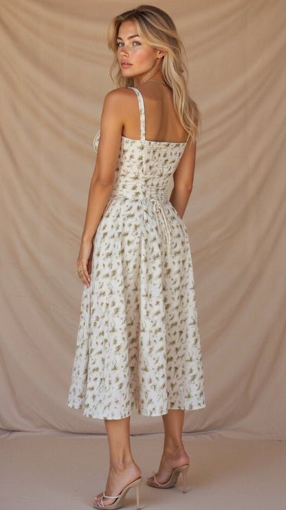 Vestido Entallado Mujer de Tela Suave y Corte Ajustado