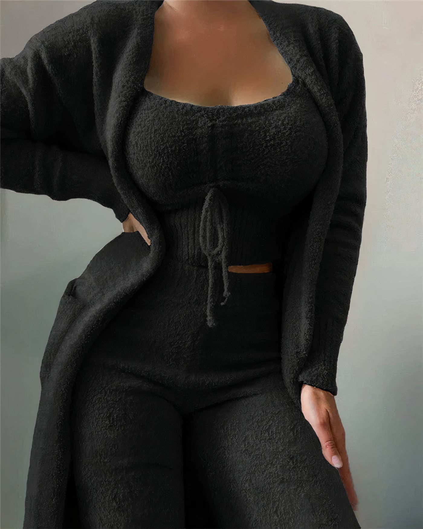 Pijama Mujer de Algodón Suave Dos Piezas Estilo Atemporal