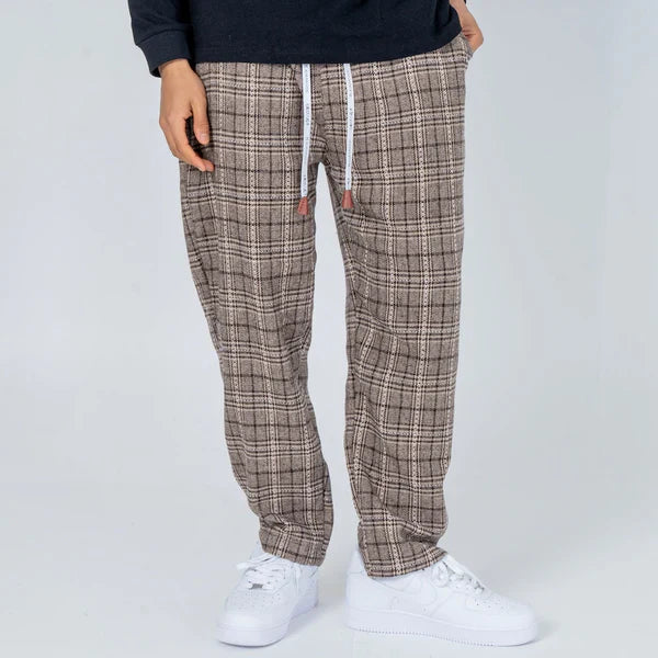 Pantalones Hombre de Algodón Cómodos Ajuste Regular