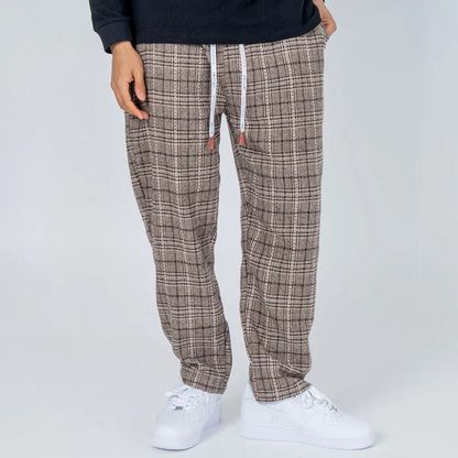 Pantalones Hombre de Algodón Cómodos Ajuste Regular