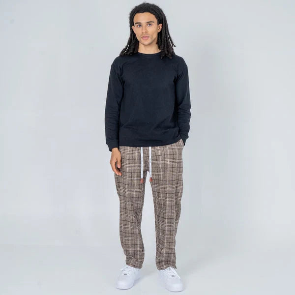 Pantalones Hombre de Algodón Cómodos Ajuste Regular