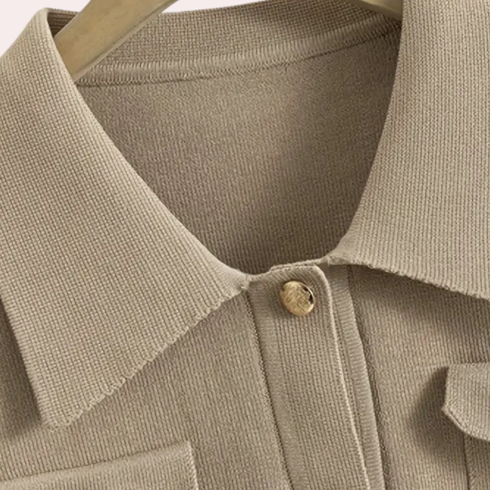 Vestido camisero Mujer Largo Manga Larga Botones