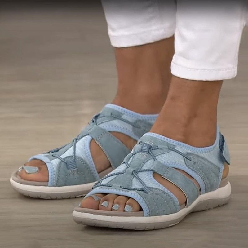 Sandalias deportivas mujer ajustables para primavera