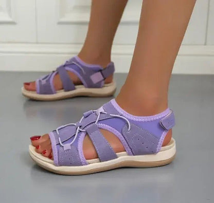 Sandalias deportivas mujer ajustables para primavera