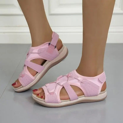 Sandalias deportivas mujer ajustables para primavera