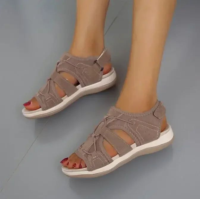 Sandalias deportivas mujer ajustables para primavera