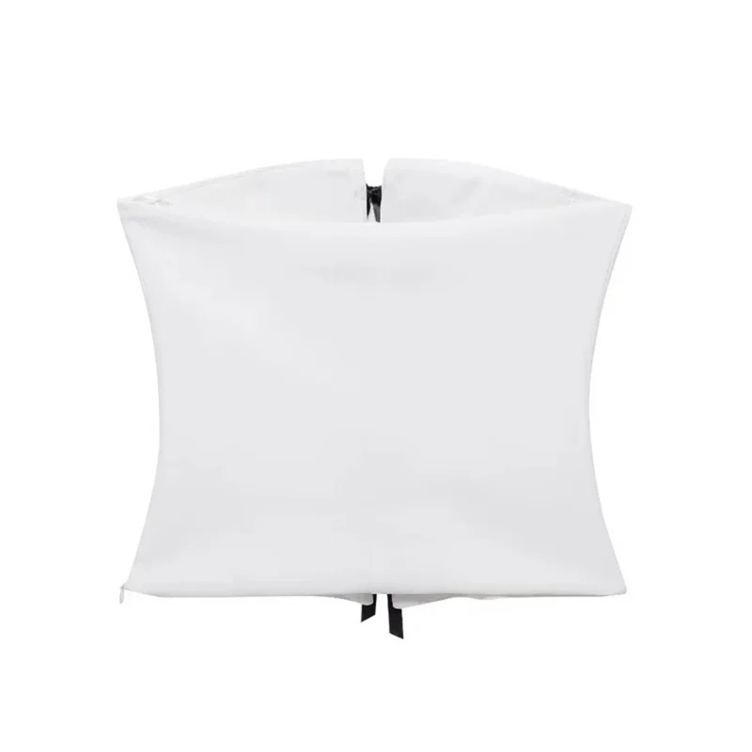 Bandeau Mujer de Corsé con Cierre de Lazos